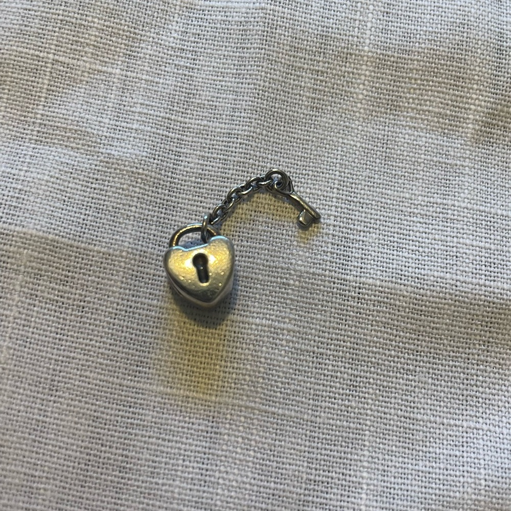 Heart Lock Pandora Charm